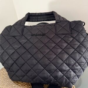 MZ Wallace Black Quilted Handbag